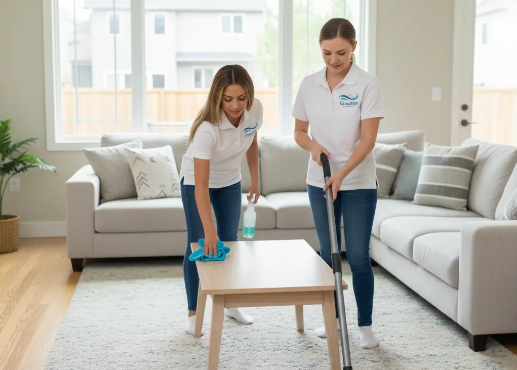 Bright interior representing quality cleaning standards