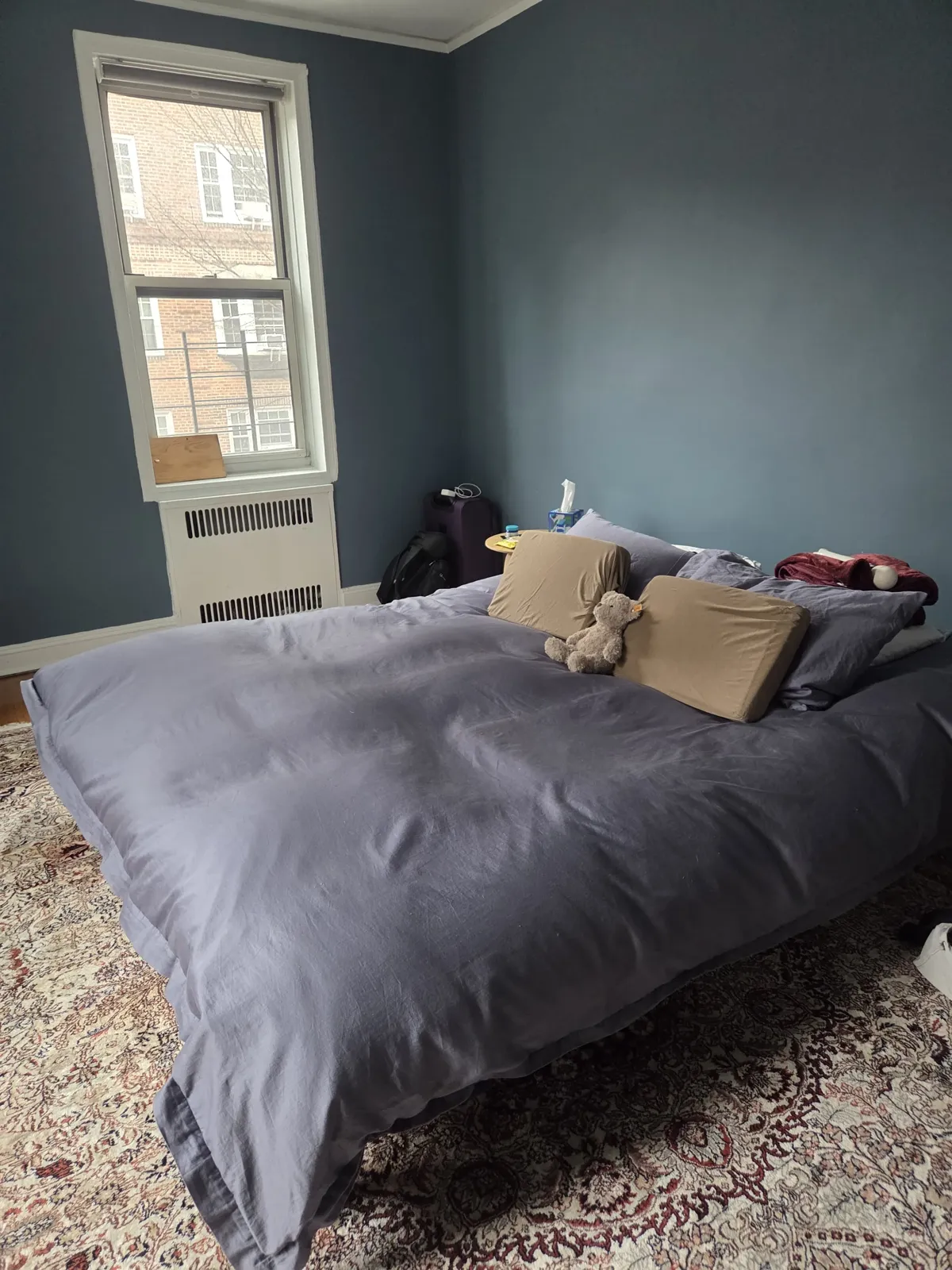 Bedroom after cleaning