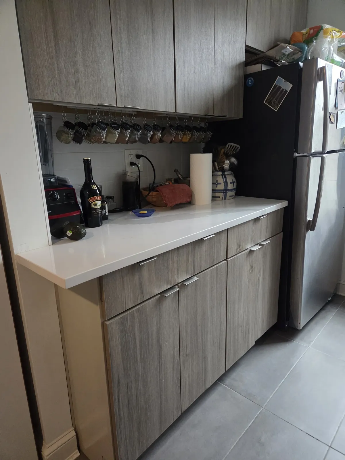 Kitchen after cleaning